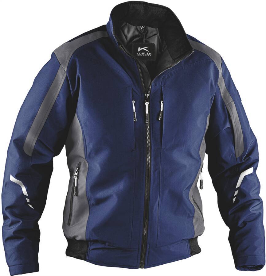 Pilotenjacke 13675229-4897-2XL Größe XXL Farbe dunkelblau / anthrazit