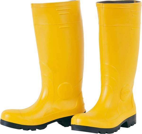 Bausicherheitsstiefel S5 6510-41 Größe 41 Farbe gelb Typ Stiefel Modell Bau Schutzklasse S5 Sohle PVC, Stollenprofil Auß