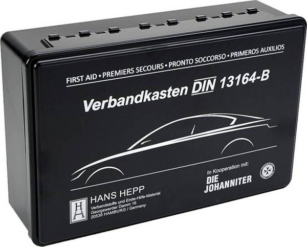 KFZ-Verbandkasten 18000 Norm Standard-Füllung nach DIN 13164 Abmessung (LxBxH) ca. 260 x 170 x 82 mm
