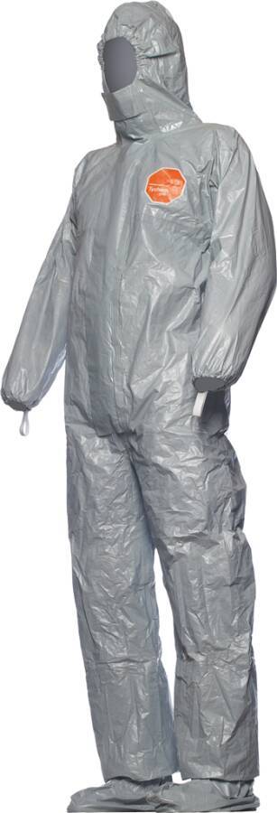 Tychem® 6000 F D13495126 Größe L Farbe grau Ausführung mit Füßlingen-2