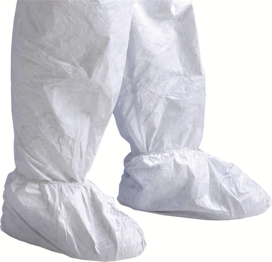 Tyvek® 500 Überschuhe mit rutschfester Sohle D13398551 Größe L Farbe weiß-0