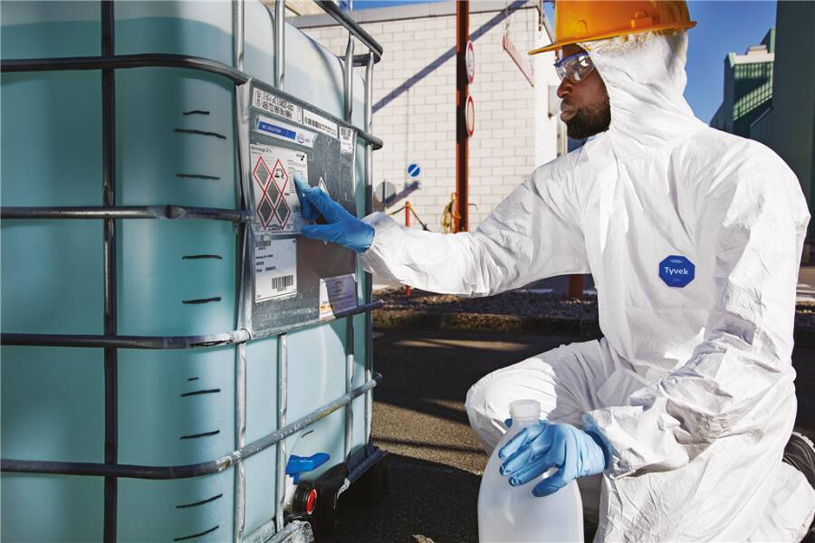 Tyvek® 500 Xpert D14663967 Größe M Farbe weiß Ausführung ohne Füßlinge Lieferumfang einzeln-4