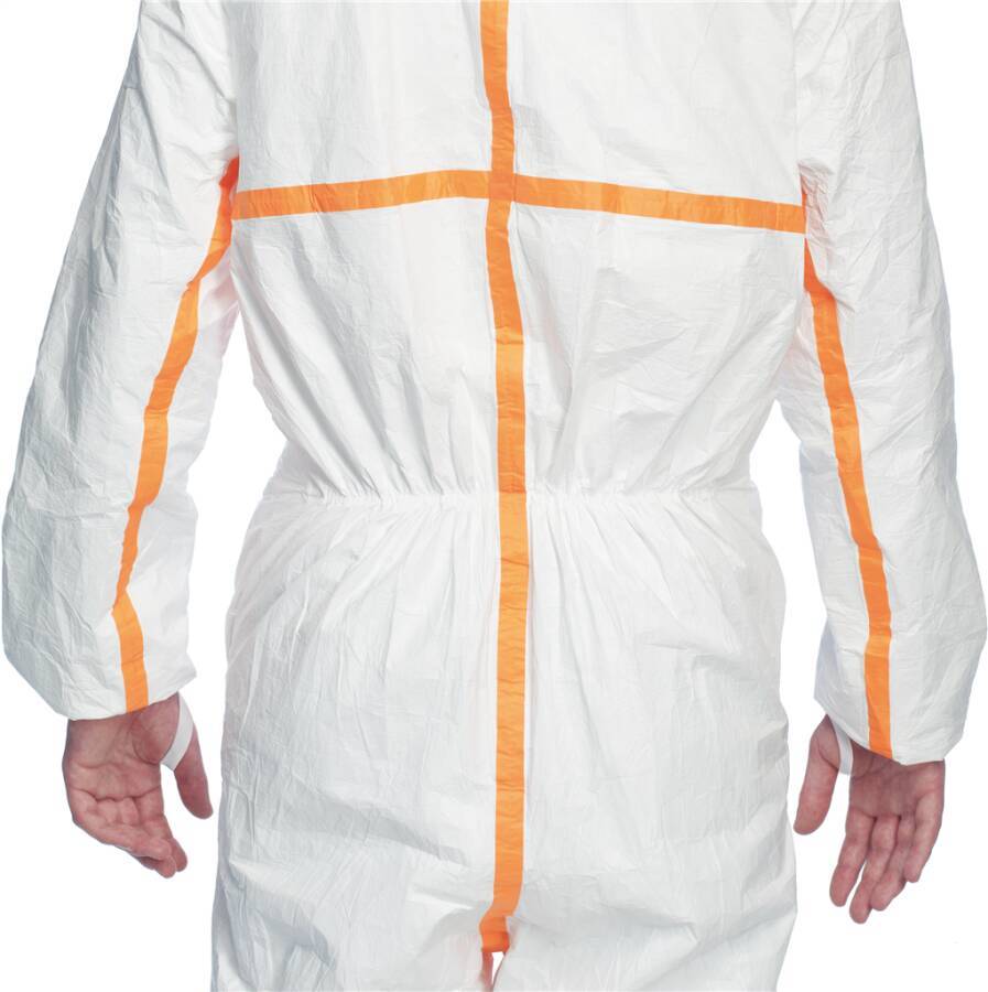 Tyvek® 800J D15441684 Größe XL Farbe weiß Ausführung ohne Füßlinge-5