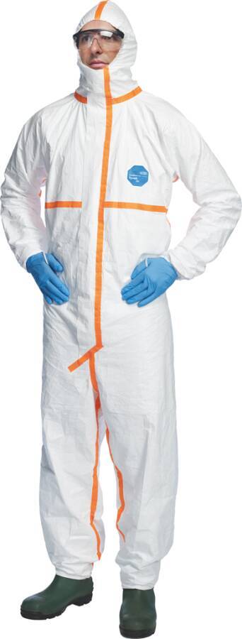 Tyvek® 800J D15441684 Größe XL Farbe weiß Ausführung ohne Füßlinge-0