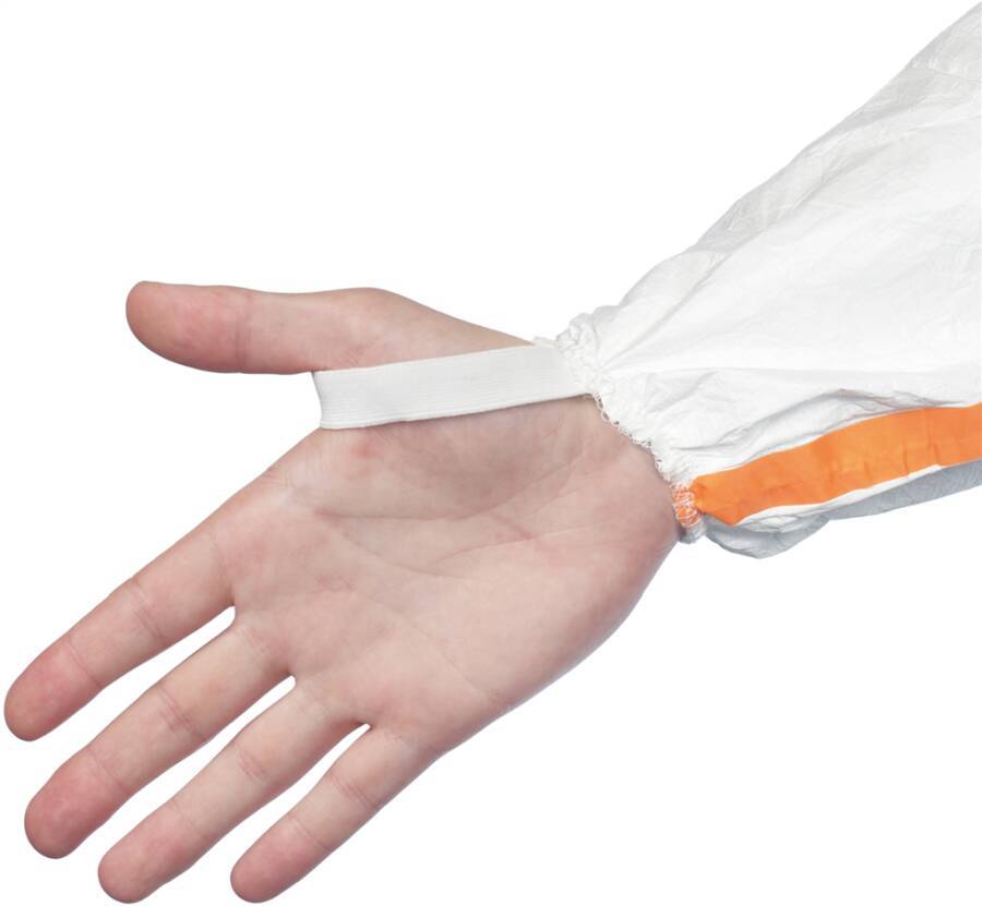 Tyvek® 800J D15441684 Größe XL Farbe weiß Ausführung ohne Füßlinge-4