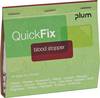 Nachfüllpack für QuickFix 5516 Ausführung Blood Stopper, mit hämostatischem Effekt Inhalt 45 Stück 7,2 x 2,5 cm