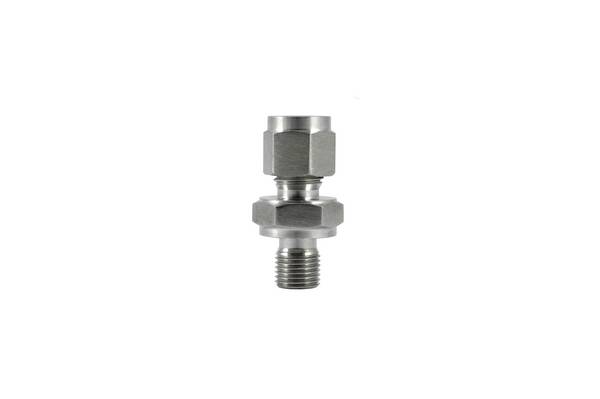 Klemmverschraubung aus Edelstahl / Gewinde M10x1 / Durchmesser 6mm / PTFE-Klemmring