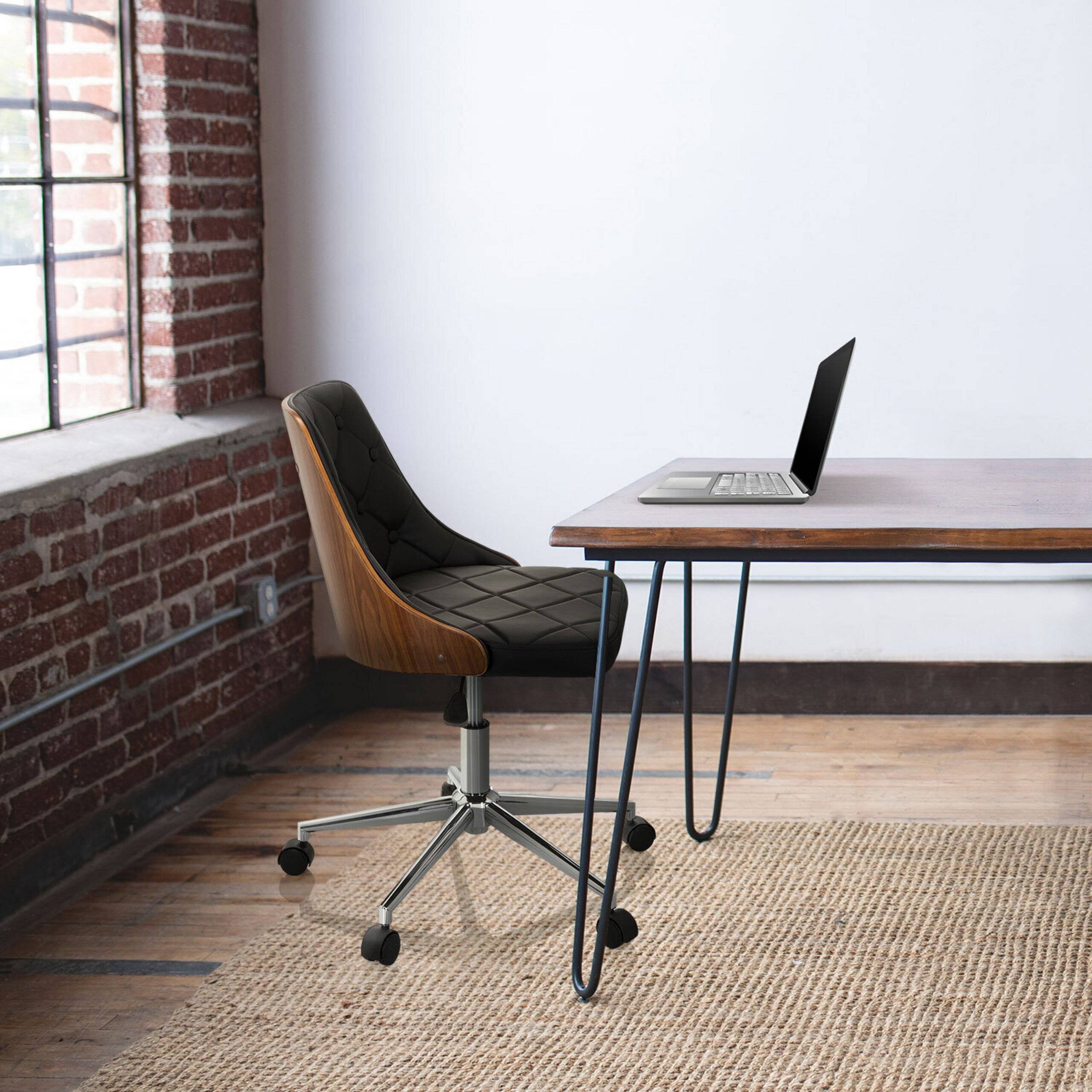 Bürostuhl Chefsessel CENCA Kunstleder schwarz hjh OFFICE-3