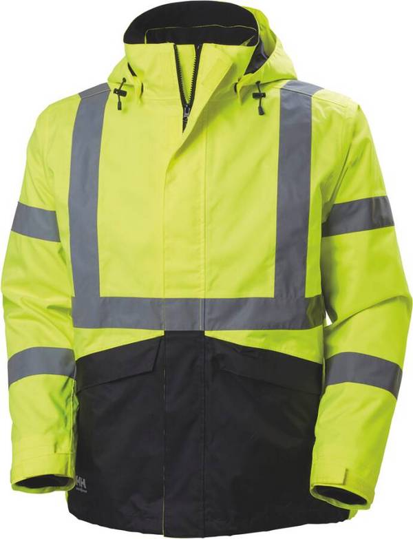 Warnschutz-Regenjacke ALTA Klasse 3 71071_369-2XL Größe XXL Farbe warngelb / anthrazit