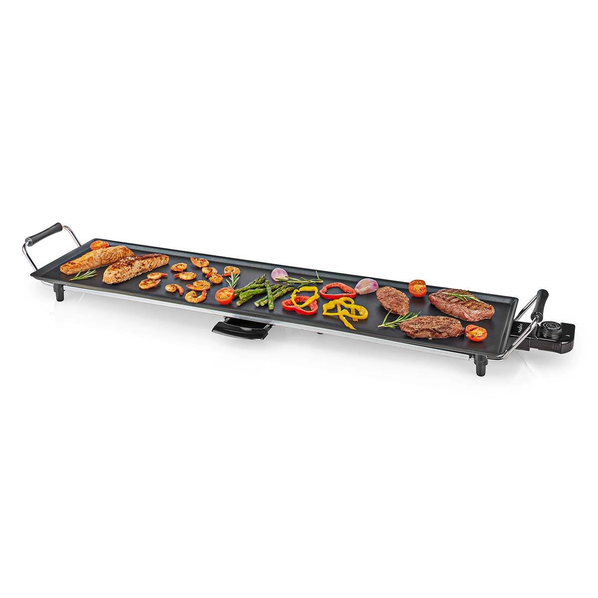 Nedis Teppanyaki-Tischgrill | FCTE110EBK90 | Schwarz-1