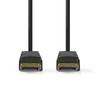 Nedis DisplayPort-Kabel 1.4 | DisplayPort-Stecker – DisplayPort-Stecker | 2,00 m | Schwarz