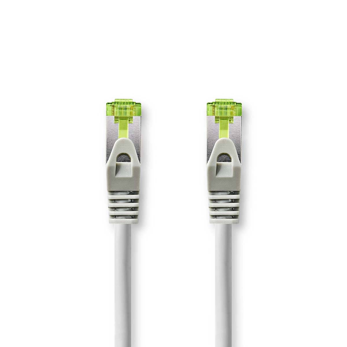 Nedis Cat 7 Kabel | S/FTP | RJ45 | RJ45 | 5.0 m | Rund | LSZH | Grau | Verpackung mit Sichtfenster-1