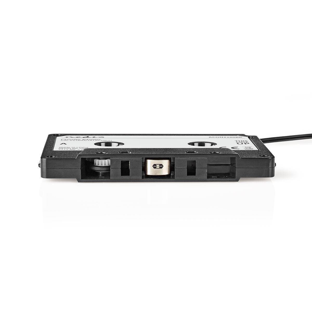 Nedis Kassettenadapter | 3,5-mm-Klinkenstecker | Schwarz-0