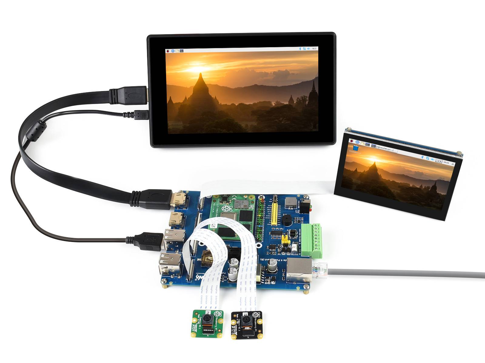 WaveShare IO Board with PoE (Type B) for Raspberry Pi Compute Module 4-1