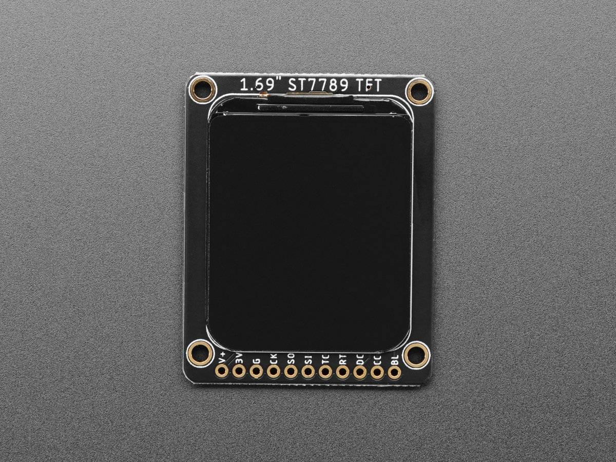 Adafruit 1.69inch 280x240 Round Rectangle Color IPS TFT Display for Arduino-1