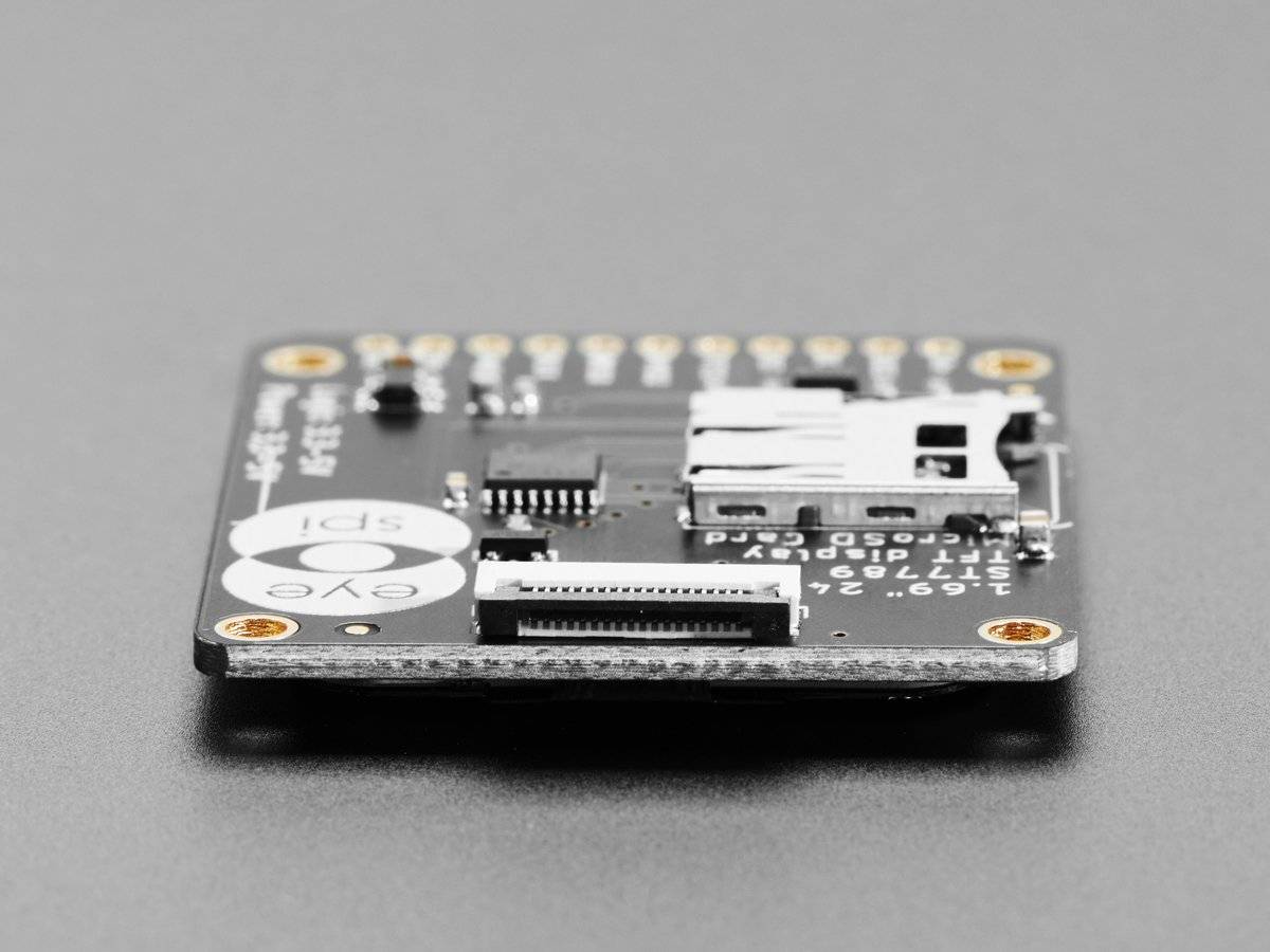 Adafruit 1.69inch 280x240 Round Rectangle Color IPS TFT Display for Arduino-4