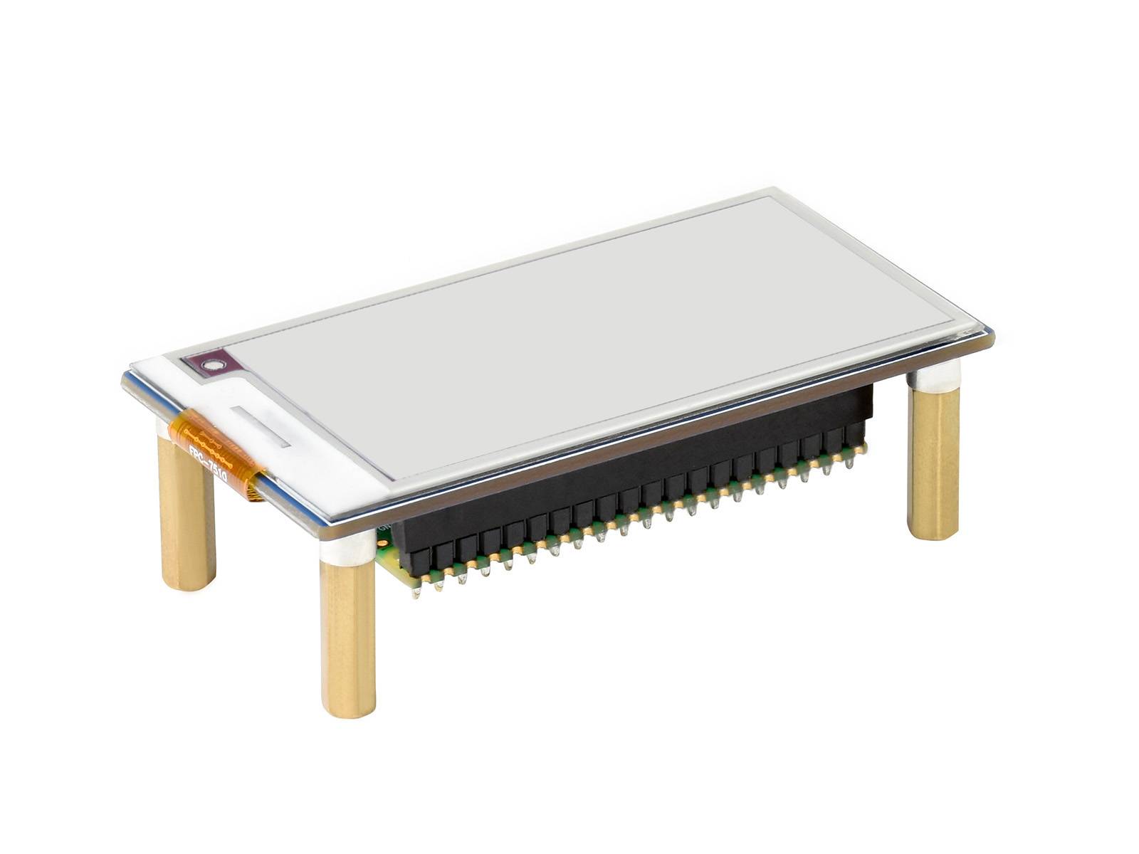 WaveShare 2.66inch E-Paper E-Ink Display Module (B) for Raspberry Pi Pico, 296×152, Red / Black / White, SPI-3