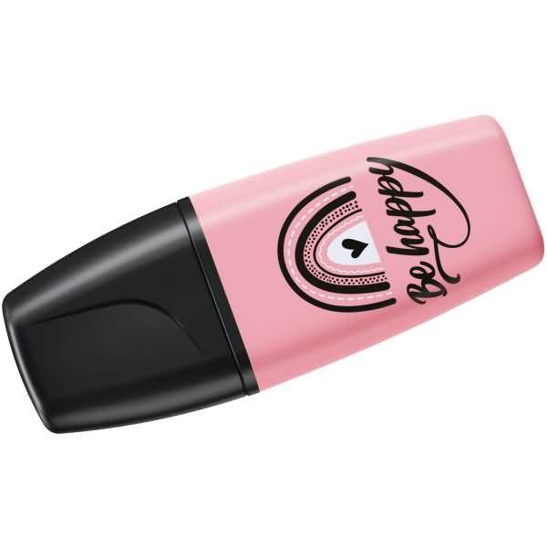 Textmarker Boss Mini Pastellove Edition 2.0 rosiges Rouge-0