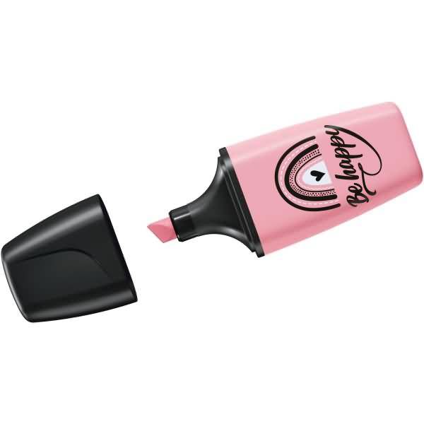 Textmarker Boss Mini Pastellove Edition 2.0 rosiges Rouge-1