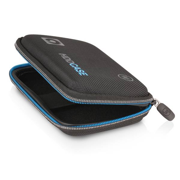 Wicked Chili Schutzhülle für 2,5 Zoll Festplatte HDD SSD Hülle Case Tasche mit Kabelfach, Innen: 13,5 x 8,5 x 4 cm)