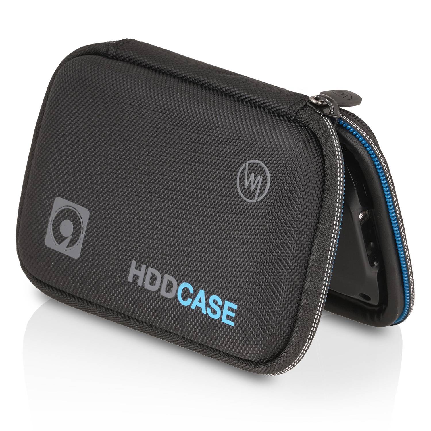 Wicked Chili Schutzhülle für 2,5 Zoll Festplatte HDD SSD Hülle Case Tasche mit Kabelfach, Innen: 13,5 x 8,5 x 4 cm)-4