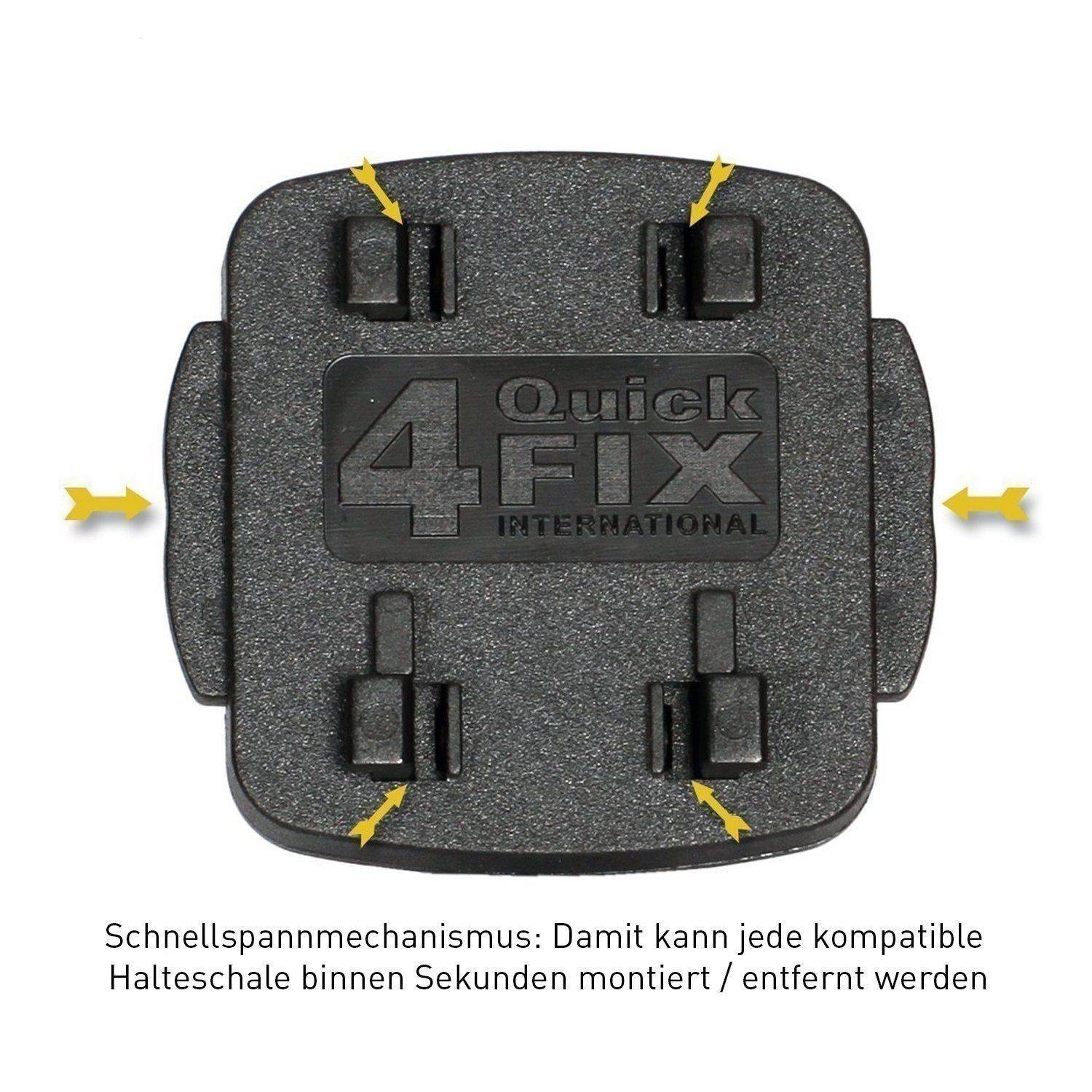 RainCase 3.0 Fahrrad Bike Ersatz Lenker / Vorbau Halterung slim (wiederverschließbare Kabelbinder)-3