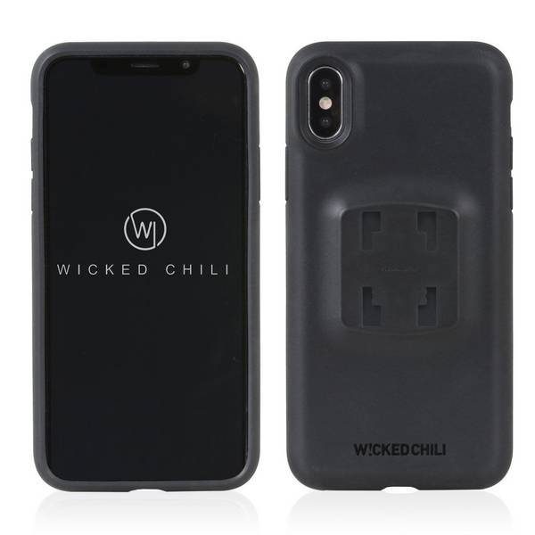 QuickMOUNT Case für iPhone XS / iPhone X - Schutzhülle geeignet für HR, iGrip KFZ, Auto, Fahrrad, Halterung