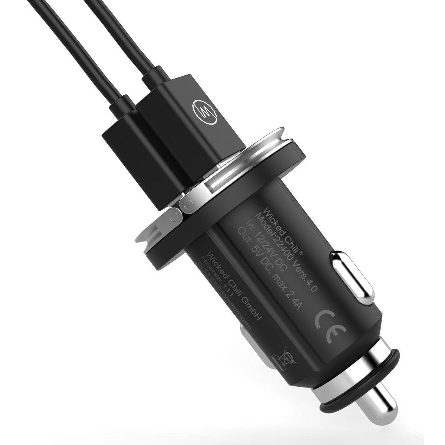Wicked Chili Ladekabel kompatibel mit Logitech MX Master 2S, MX Anywhere 2S, Wireless Illuminated Keyboard K830, K800-4