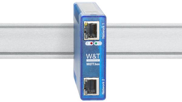 Mosquitto MQTT-Broker MQTT.box auf Hutschiene