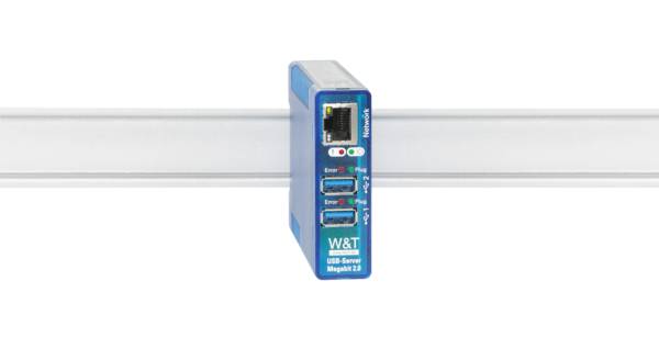 W&T USB-Server Megabit 2.0, 2 unabhängige USB-Ports