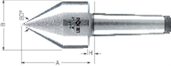 Zentrierkegel mitlaufend 627 Gr.272 MK2 RÖHM - Artikel: 4019208000879-2