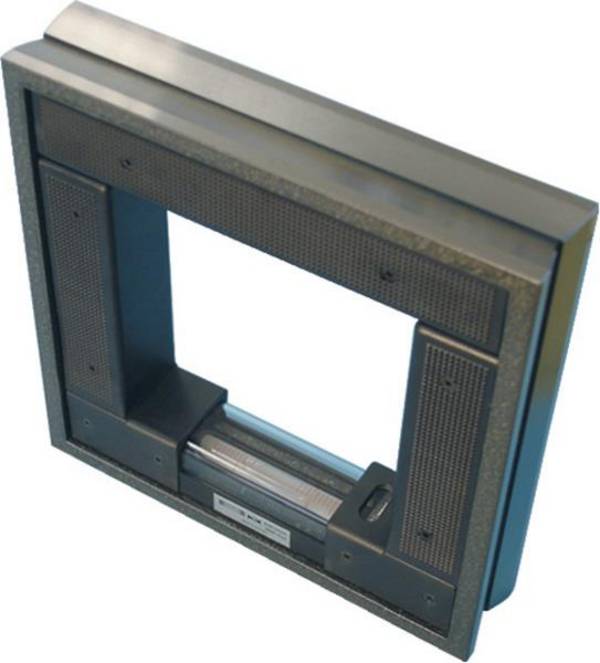 ROECKLE Rahmen-Richtwasserwaage DIIN 877 100x100mm/0,1mm/m