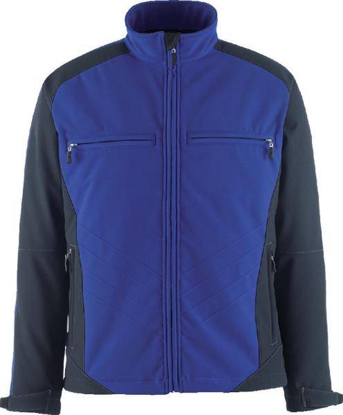 Jacke Dresden, Softshell, Gr. M, kornbl./schw.bl.-1
