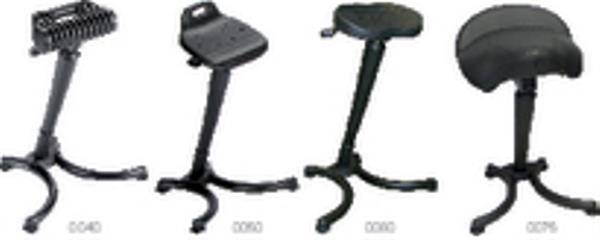 Stehhilfe PU-Schaum Sitz-H.620-830mm STA schwarz MEY-1