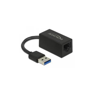 65903 - Adapter SuperSpeed (USB 3.2 Gen 1) Typ-A Stecker > Gigabit LAN 10/100/1000 Mbps kompakt