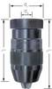 Schnellspannbohrfutter Supra Spann-D.0-10mm B 16 f.Re.-Lauf RÖHM
