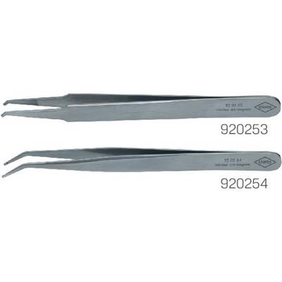 Knipex 92 02 53  SMD-Pinzette   Flach, gebogen 45° 120 mm