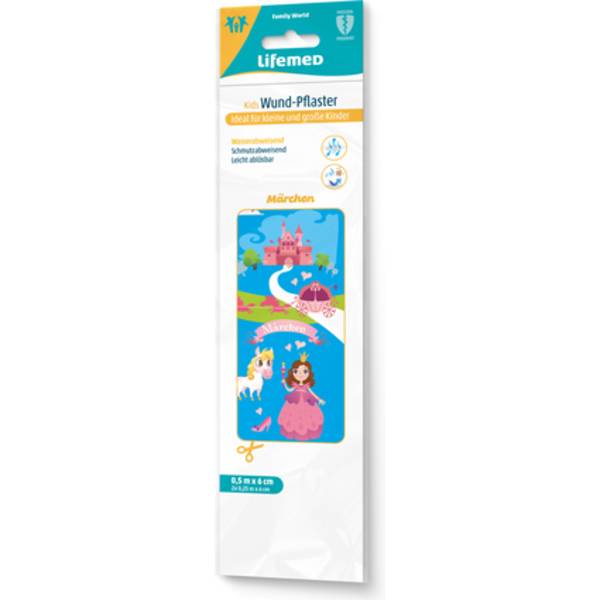 Lifemed Kinder-Wund-Pflaster "Märchen", 500 mm x 60 mm