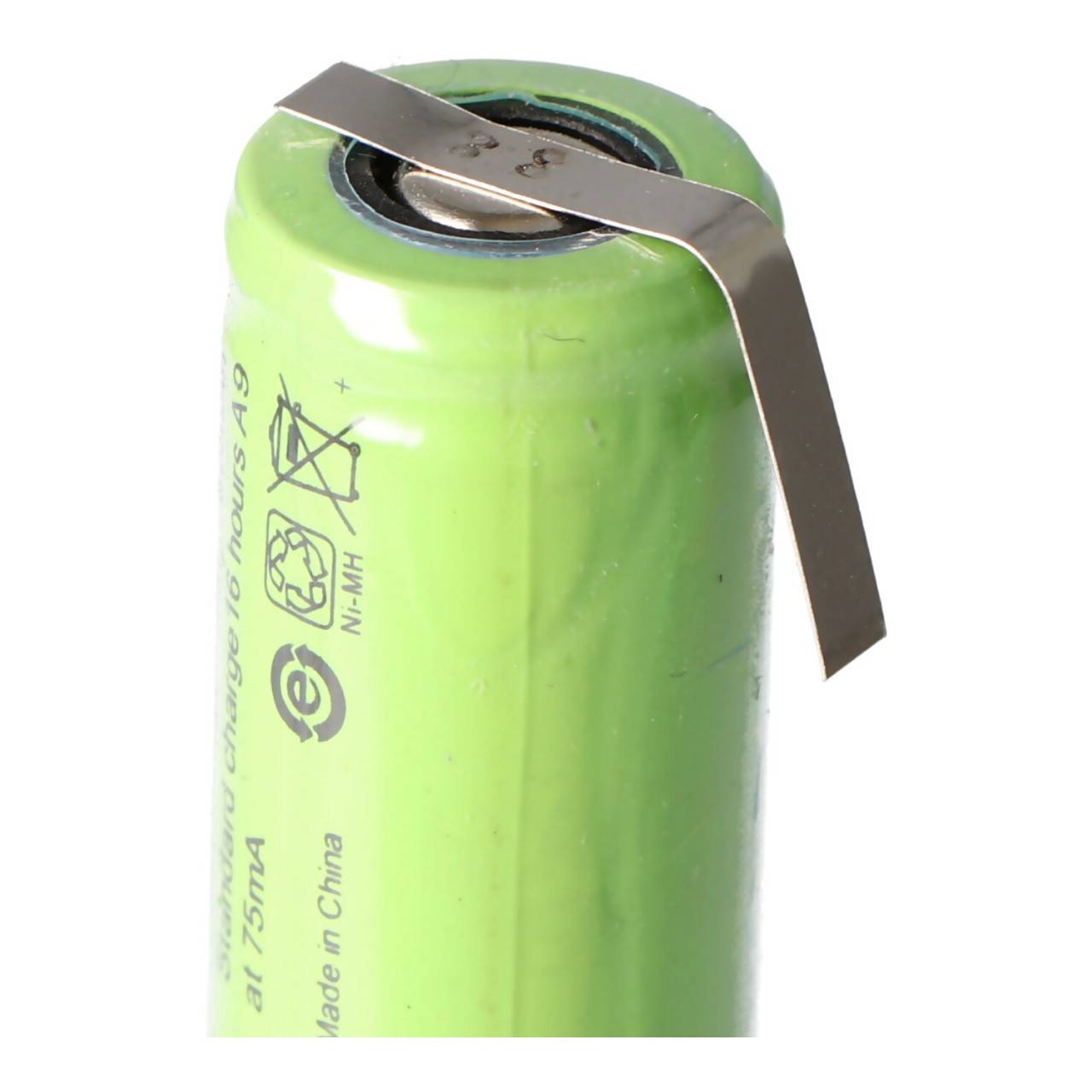 NiMH AkkuPack 2,4 Volt, 750mAh, 47,7x14,5mm für Zahnbürsten-2