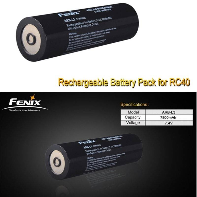 Fenix ARB-L3 Li-Ion Akku passend für Fenix für RC40-4