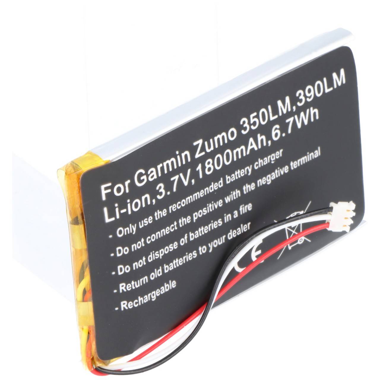 Akku passend für den Garmin Zumo 350LM Akku 390LM, 361-00059-00, 010-01043-01, 020-00218-05-2