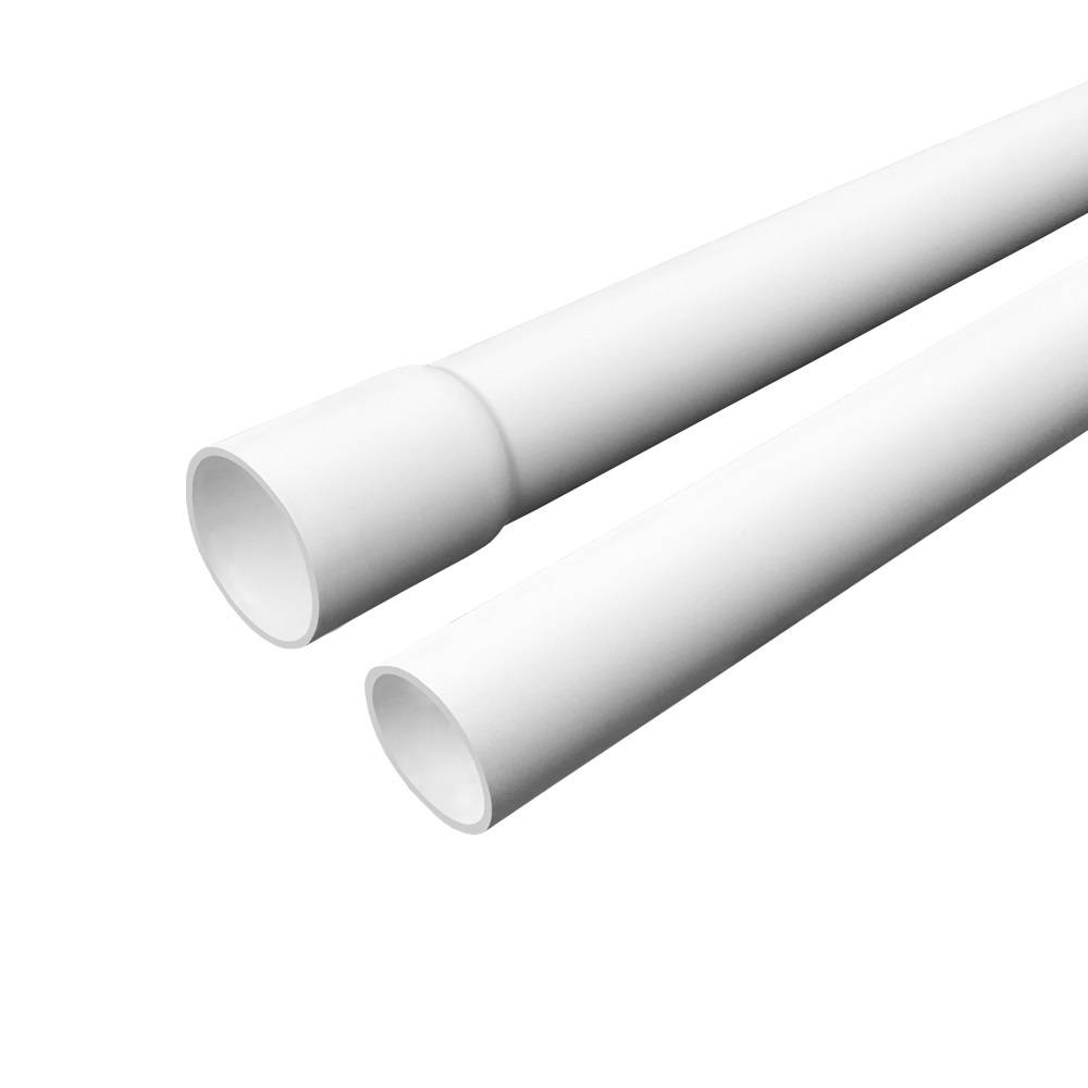 Installationsrohr M20 gemufft 24m – Kabelrohr starr 20mm PVC schwer entflammbar-1