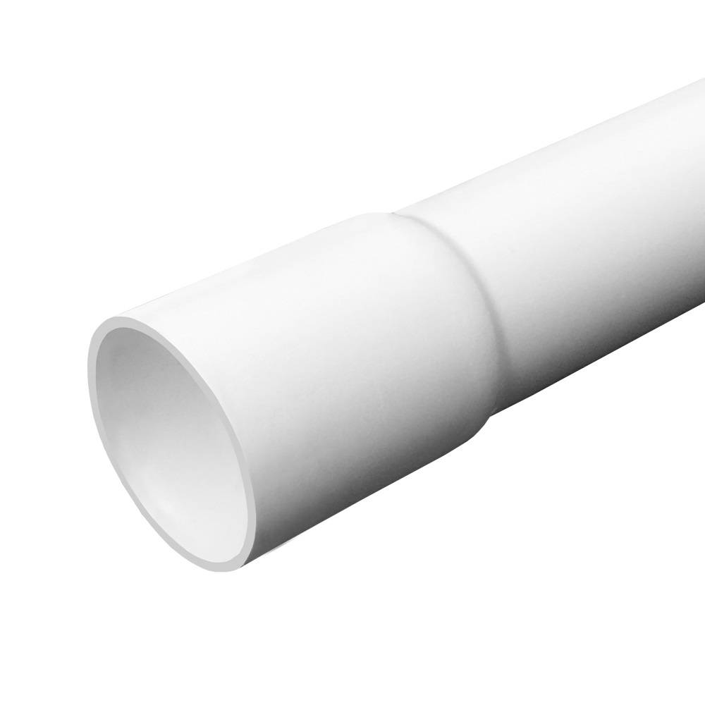 Installationsrohr M20 gemufft 24m – Kabelrohr starr 20mm PVC schwer entflammbar-2