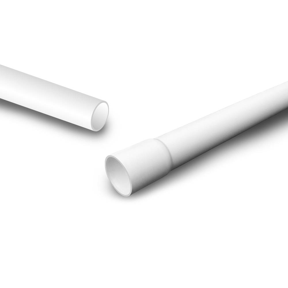 Installationsrohr M20 gemufft 24m – Kabelrohr starr 20mm PVC schwer entflammbar-3