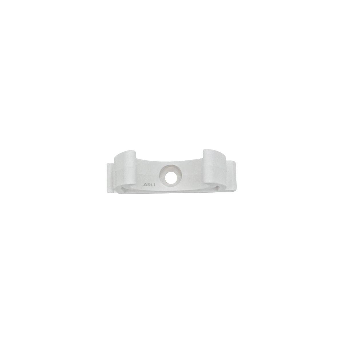 Installationsrohr M20 gemufft 24m + 50 Klemmschellen – Kabelrohr starr 20mm PVC für Aufputzinstallation Weiß-6