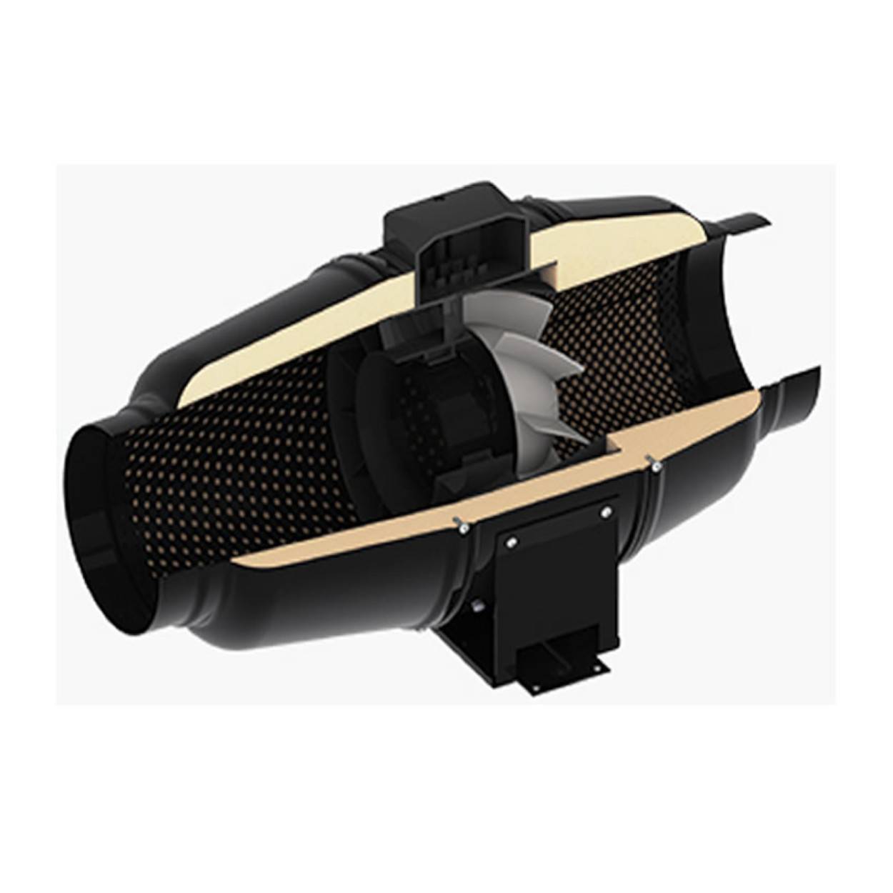 Rohrlüfter Rohrventilator TT Silent M 150 bis 555 m³/h - TT Silenta M U 150-1