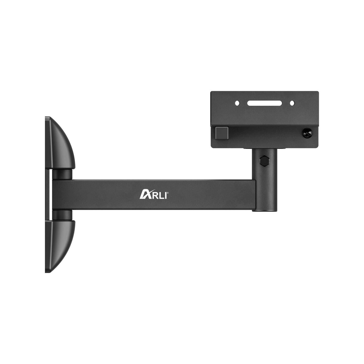 2x ARLI Lautsprecher Wandhalter Universal Boxenhalter schwenkbar neigbar mit Kabelführung-2