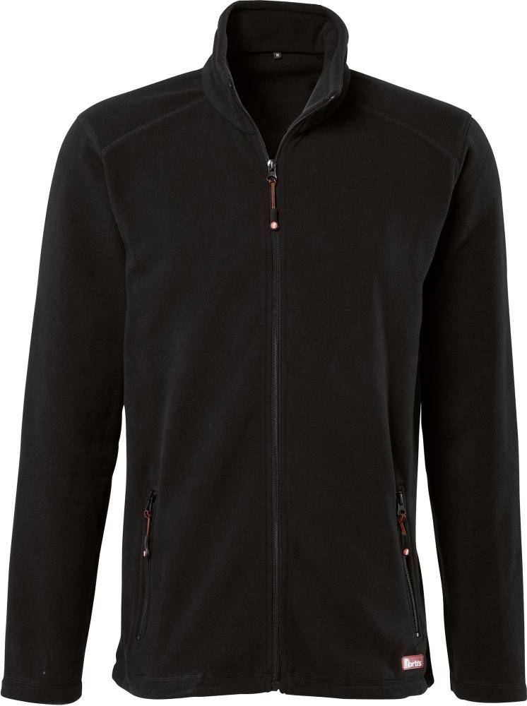 FORTIS Fleecej.Basic 24, schwarz,Gr.S - Artikel: 4317784547581-0