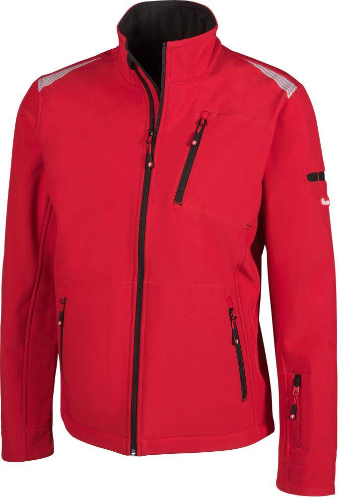 FORTIS Herren Jacke 24, rot/schwarz Gr.S - Artikel: 4317784747370-0