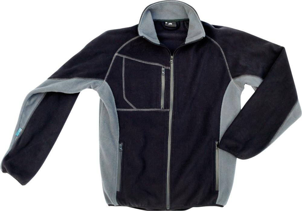 Fleecejacke Champ, Gr.S, schw./grau Excess - Artikel: 4250331805416